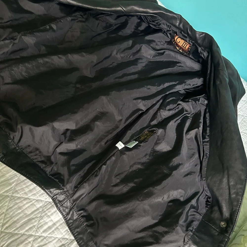 Vintage G III Leather Boho Hippie Coat - Picture 8 of 13